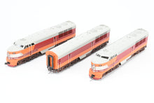 Load image into Gallery viewer, HO Brass OMI - Overland Models Inc. MILW - Milwaukee Road Erie Built A/B/A Set Factory Painted for the Olympic Hiawatha, Nos. 6A/6B/6C