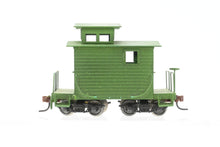 Load image into Gallery viewer, HOn3 Brass WMC - Westside Model Co. Westside Lumber Co. Short Caboose No. 7 Custom Painted Green