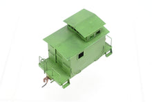 Load image into Gallery viewer, HOn3 Brass WMC - Westside Model Co. Westside Lumber Co. Short Caboose No. 7 Custom Painted Green