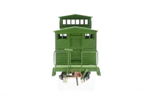 Load image into Gallery viewer, HOn3 Brass WMC - Westside Model Co. Westside Lumber Co. Short Caboose No. 7 Custom Painted Green