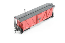 Load image into Gallery viewer, HO Brass CON OMI - Overland Models, Inc. GN - Great Northern "Bay Window" Wooden Caboose No. X-320 Custom Painted