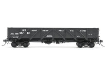 Load image into Gallery viewer, HO Brass W&R Enterprises NP - Northern Pacific Composite GS Gondola Version 1 Factory Painted Black No. 54790