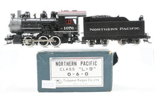 Load image into Gallery viewer, HO Brass PFM - Fujiyama NP - Northern Pacific 0-6-0 Class L-9 Custom Painted & Weathered No. 1076