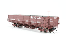 Load image into Gallery viewer, HOn3 Blackstone Models D&RGW - Denver & Rio Grande Western Drop Bottom Gondola Flying Grande Herald No. 834