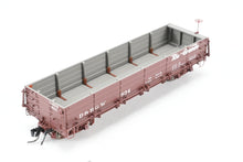 Load image into Gallery viewer, HOn3 Blackstone Models D&RGW - Denver & Rio Grande Western Drop Bottom Gondola Flying Grande Herald No. 834