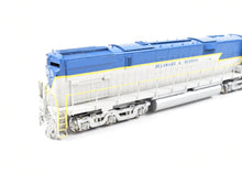 Load image into Gallery viewer, HO Brass Oriental Limited/Challenger Imports D&H - Delaware and Hudson C-628 FP Blue/Grey Scheme