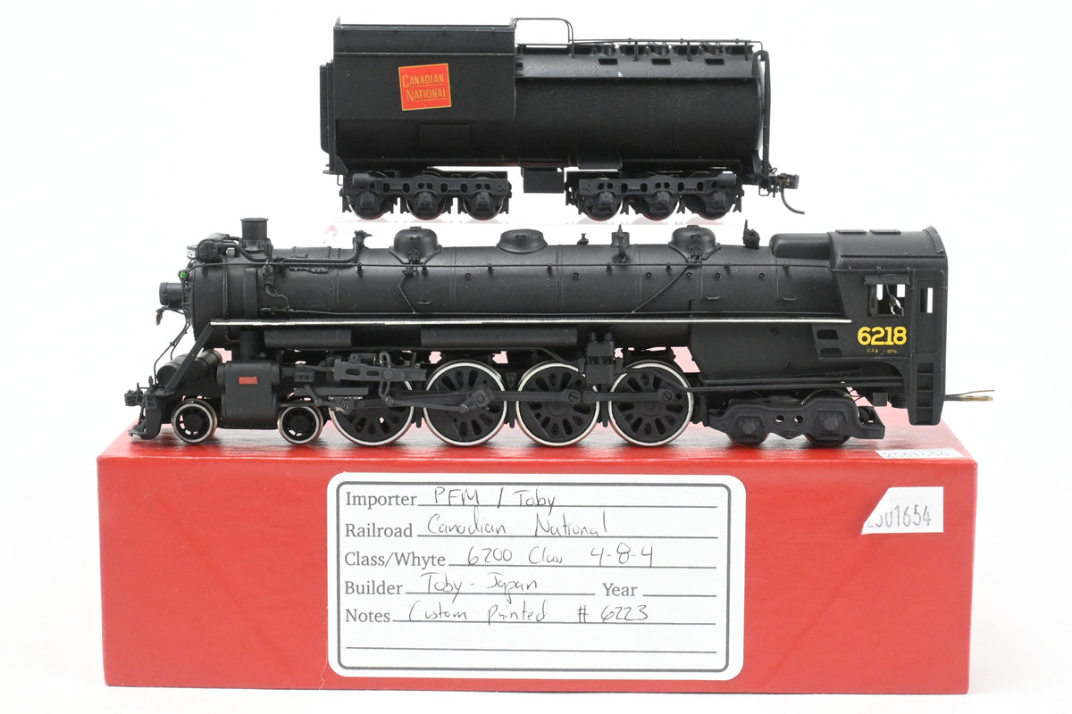 C.N.R 4-8-4 トビー製 6200 C.N.R 4-8-4 Toby Manufacturing 6200 Steam Locomotive | eBay