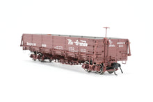 Load image into Gallery viewer, HOn3 Blackstone Models D&RGW - Denver & Rio Grande Western Drop Bottom Gondola Flying Grande Herald No. 800