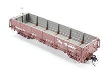 Load image into Gallery viewer, HOn3 Blackstone Models D&RGW - Denver & Rio Grande Western Drop Bottom Gondola Flying Grande Herald No. 800