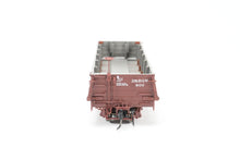 Load image into Gallery viewer, HOn3 Blackstone Models D&RGW - Denver & Rio Grande Western Drop Bottom Gondola Flying Grande Herald No. 800