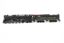 Load image into Gallery viewer, HO Brass NPP - Nickel Plate Products WM - Western Maryland 4-8-4 J-1 Potomac Custom Painted