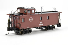 Load image into Gallery viewer, HO Brass OMI - Overland Models, Inc. MP - Missouri Pacific Wood-Side Caboose w/Angled Braces on Cupola Antenna on Roof F/P #866R