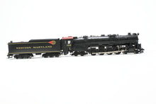 Load image into Gallery viewer, HO Brass NPP - Nickel Plate Products WM - Western Maryland 4-8-4 J-1 Potomac Custom Painted