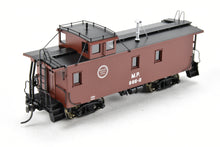 Load image into Gallery viewer, HO Brass OMI - Overland Models, Inc. MP - Missouri Pacific Wood-Side Caboose w/Angled Braces on Cupola Antenna on Roof F/P #866R