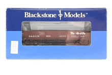 Load image into Gallery viewer, HOn3 Blackstone Models D&RGW - Denver & Rio Grande Western Drop Bottom Gondola Flying Grande Herald No. 800
