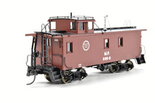 Load image into Gallery viewer, HO Brass OMI - Overland Models, Inc. MP - Missouri Pacific Wood-Side Caboose w/Angled Braces on Cupola Antenna on Roof F/P #866R