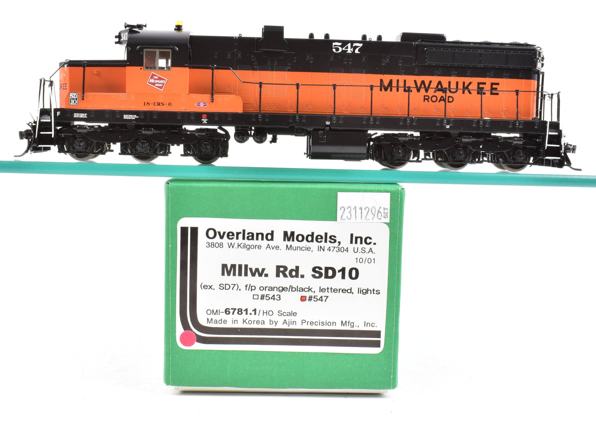 HO Brass CON OMI - Overland Models, Inc. MILW - Milwaukee Road EMD
