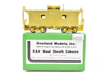 Load image into Gallery viewer, HO Brass OMI - Overland Models, Inc. D&H - Delaware & Hudson Wood Sheath Caboose With Center Cupola