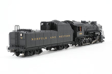 Load image into Gallery viewer, HO Brass PSC - Precision Scale Co. N&W - Norfolk & Western M2c Class Rebuilt 4-8-0 Mastodon Factory Painted No. 1155