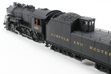 Load image into Gallery viewer, HO Brass PSC - Precision Scale Co. N&W - Norfolk & Western M2c Class Rebuilt 4-8-0 Mastodon Factory Painted No. 1155