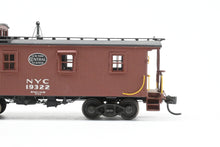 Load image into Gallery viewer, HO Brass PSC - Precision Scale Co. NYC - New York Central 19000 Series Wood Cupola Caboose Custom Painted No. 19322