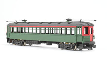Load image into Gallery viewer, HO Brass CON Suydam CNS&M - North Shore Line Interurban Coach 700T Trailer Unpowered Custom Painted Unlettered