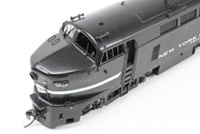 Load image into Gallery viewer, HO Brass CON OMI - Overland Models, Inc. NYC - New York Central Baldwin RF-16 Shark Nose Custom Painted Black w/Cigar Band Logo No. 3805