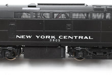 Load image into Gallery viewer, HO Brass CON OMI - Overland Models, Inc. NYC - New York Central Baldwin RF-16 Shark Nose Custom Painted Black w/Cigar Band Logo No. 3805