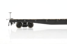 Load image into Gallery viewer, HOn3 Brass Westside Model Co. D&RGW - Denver & Rio Grande Western 6500 Series Flat Car Custom Painted Black