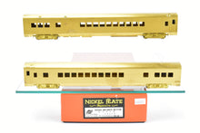 Load image into Gallery viewer, HO Brass NPP - Nickel Plate Products C&NW - Chicago & Northwestern 2-Car Coach Set