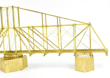 Load image into Gallery viewer, HO Brass OMI - Overland Models, Inc. CON Camas Prairie Drawbridge #50 with Crib & Pier Set unpainted