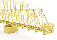 Load image into Gallery viewer, HO Brass OMI - Overland Models, Inc. CON Camas Prairie Drawbridge #50 with Crib & Pier Set unpainted