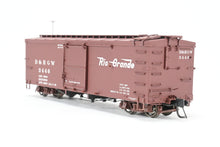 Load image into Gallery viewer, HOn3 Blackstone Models D&RGW - Denver & Rio Grande Western 30' Box Car Flying Grande Herald No. 3446