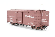 Load image into Gallery viewer, HOn3 Blackstone Models D&RGW - Denver & Rio Grande Western 30' Box Car Flying Grande Herald No. 3446
