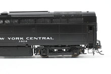Load image into Gallery viewer, HO Brass CON OMI - Overland Models, Inc. NYC - New York Central Baldwin RF-16 Shark Nose Custom Painted Black w/Cigar Band Logo No. 3804