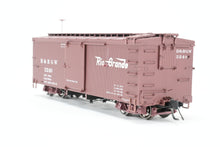 Load image into Gallery viewer, HOn3 Blackstone Models D&RGW - Denver & Rio Grande Western 30' Box Car Flying Grande Herald No. 3240