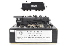 Load image into Gallery viewer, HO Brass CON Hallmark Models ATSF - Santa Fe 3129 Class 2-8-2 C/P w/ Digitrax DCC Installed