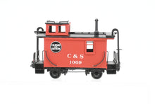 Load image into Gallery viewer, HOn3 Brass NJ Custom Brass C&S - Colorado & Southern 2-Axle Caboose #1009 Custom Painted