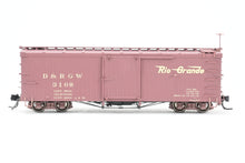 Load image into Gallery viewer, HOn3 Blackstone Models D&RGW - Denver & Rio Grande Western 30' Box Car Flying Grande Herald No. 3109