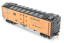 Load image into Gallery viewer, O Brass Pecos River Brass ATSF - Santa Fe SFRD Rr-40 Class Steel Refrigerator Car FP No. 8599