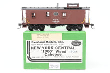 Load image into Gallery viewer, HO Brass OMI - Overland Models, Inc. NYC - New York Central 1900 Wood Caboose Custom Painted No. 19008