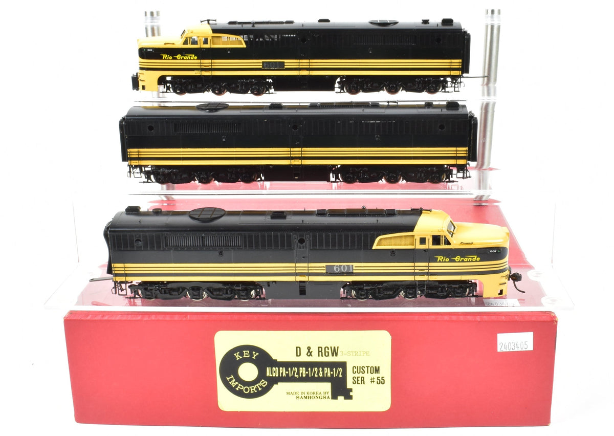 HO Brass Key Imports D&RGW - Denver & Rio Grande Western Alco PA A