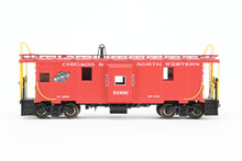 Load image into Gallery viewer, HO Brass OMI - Overland Models, Inc. C&NW - Chicago & North Western Steel Bay Window Caboose FP Red No. 10396
