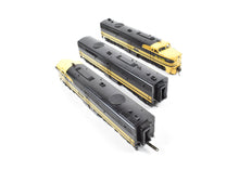Load image into Gallery viewer, HO Brass Key Imports D&RGW - Denver & Rio Grande Western Alco PA A/B/A Set FP in Black/Yellow