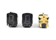 Load image into Gallery viewer, HO Brass Key Imports D&RGW - Denver & Rio Grande Western Alco PA A/B/A Set FP in Black/Yellow