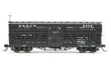 Load image into Gallery viewer, HOn3 Blackstone Models D&RGW - Denver & Rio Grande Western 5500 Series 30' Double Deck Stock Car No. 5689