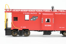 Load image into Gallery viewer, HO Brass OMI - Overland Models, Inc. C&NW - Chicago & North Western Steel Bay Window Caboose FP Red No. 10396