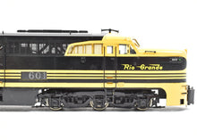 Load image into Gallery viewer, HO Brass Key Imports D&RGW - Denver & Rio Grande Western Alco PA A/B/A Set FP in Black/Yellow