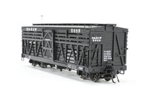 Load image into Gallery viewer, HOn3 Blackstone Models D&RGW - Denver & Rio Grande Western 5500 Series 30' Double Deck Stock Car No. 5689
