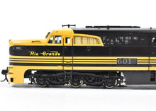 Load image into Gallery viewer, HO Brass Key Imports D&RGW - Denver & Rio Grande Western Alco PA A/B/A Set FP in Black/Yellow